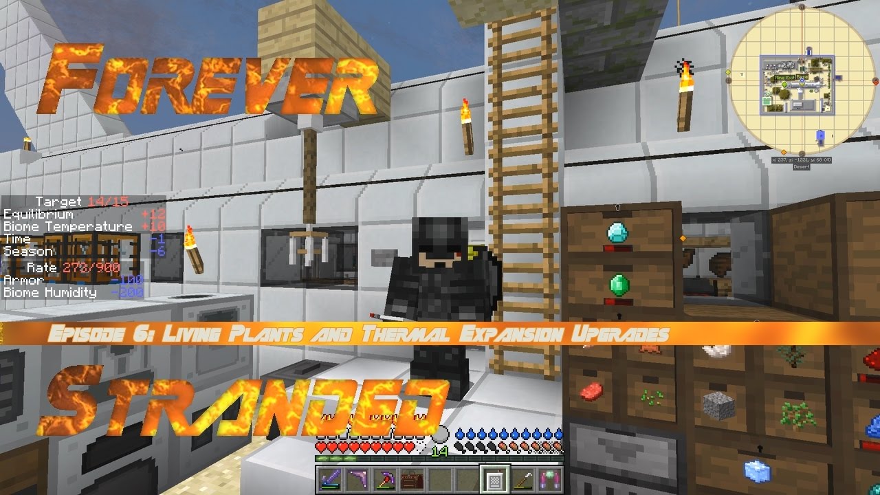 Forever Stranded #06 - Living Plants and Thermal Expansion Upgrades