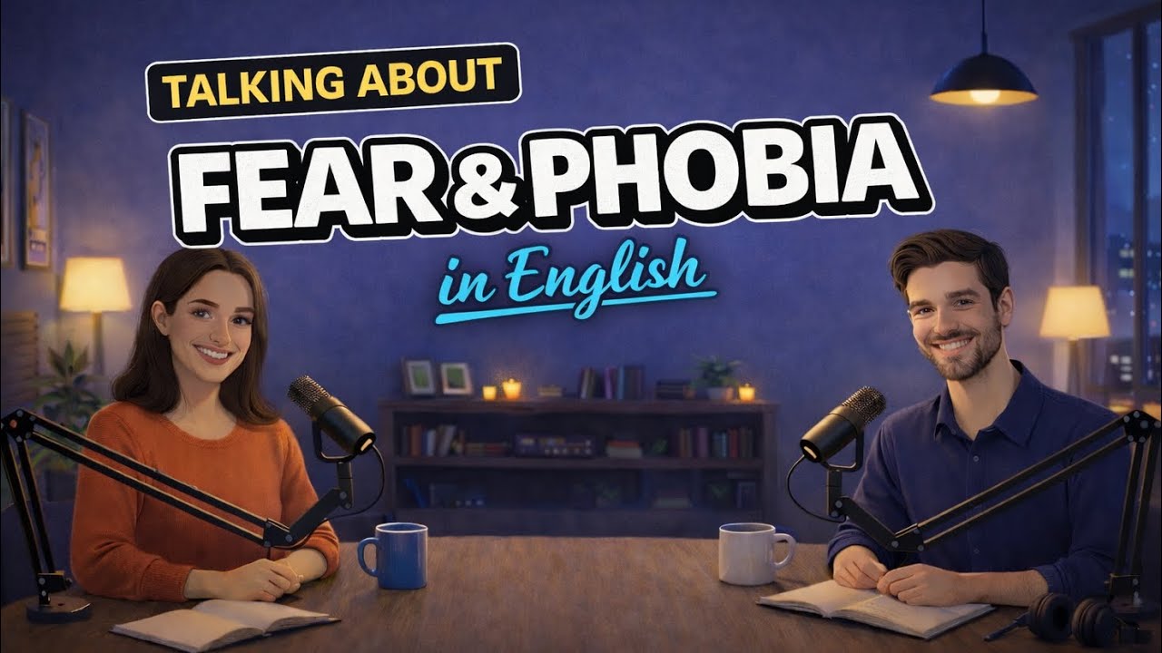 How to Talk About Fears in English | Scared vs Terrified (Real Life Practice)