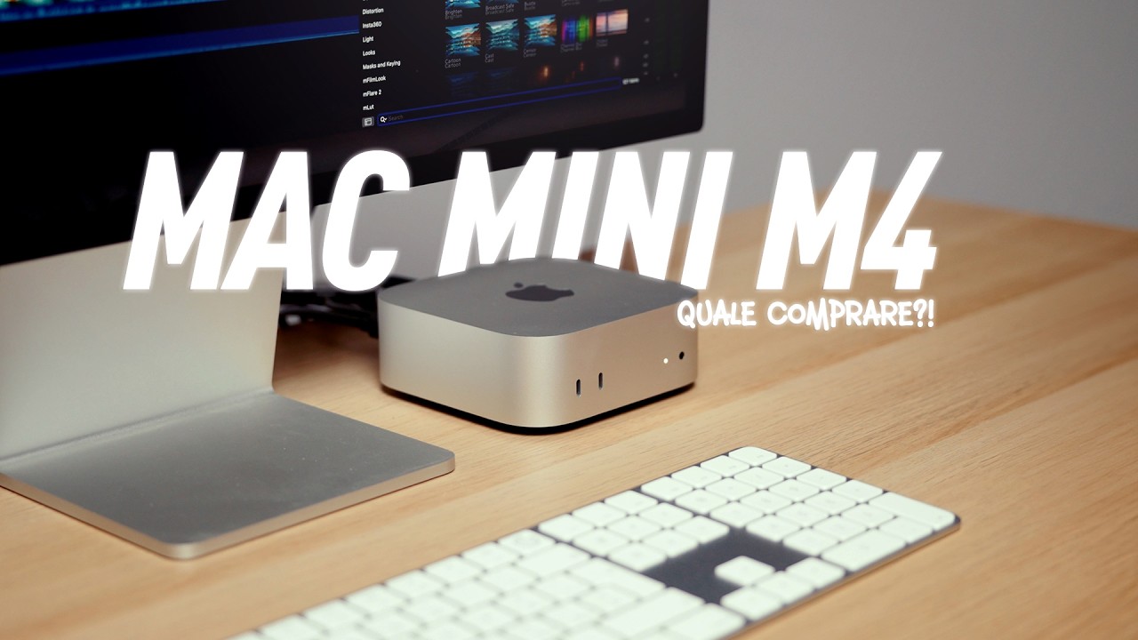 MAC MINI M4: Quale COMPRARE per FOTO/VIDEO/GRAFICA?!
