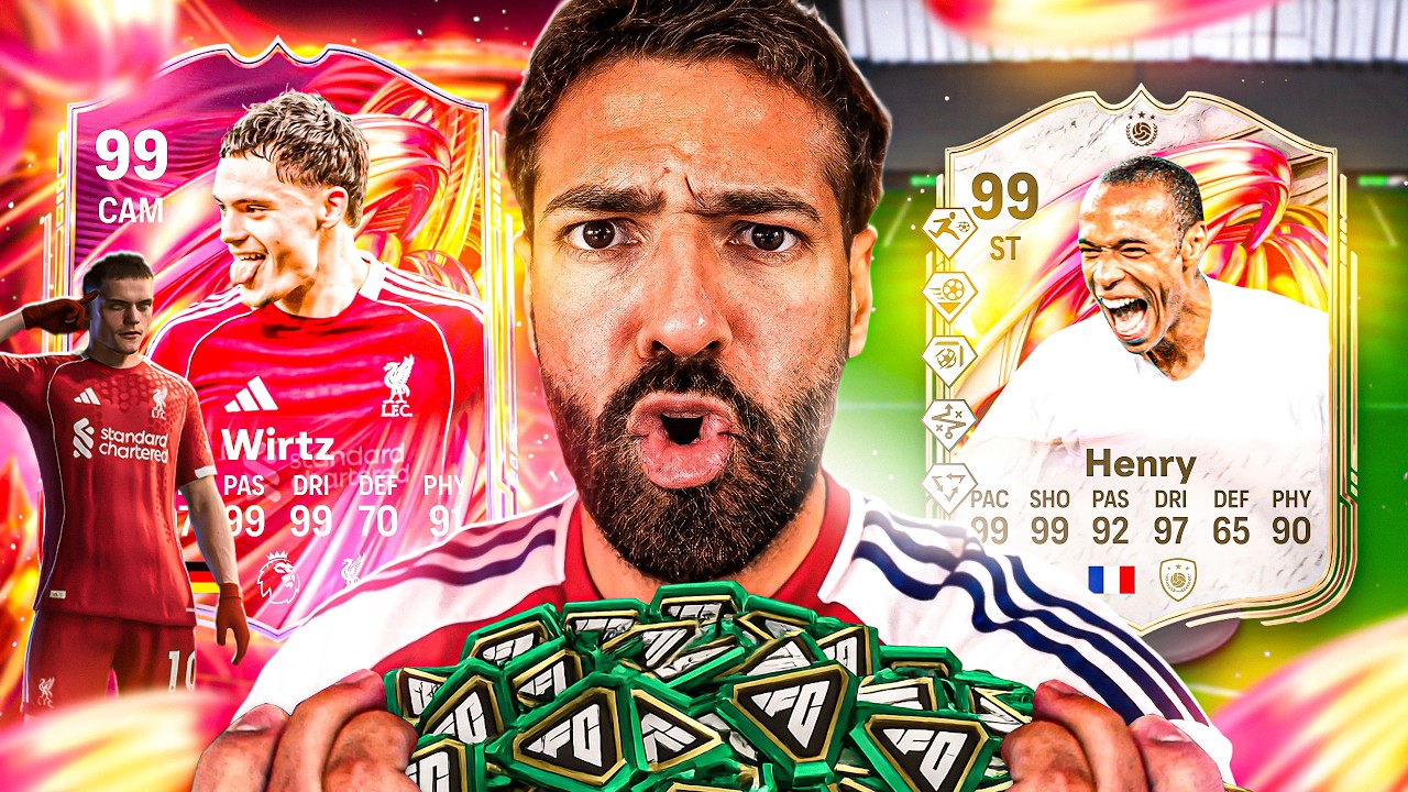 100,000 FC POINTS DECIDE MY FUTTIES TEAM 2 EA FC 25 TEAM 😱🔥