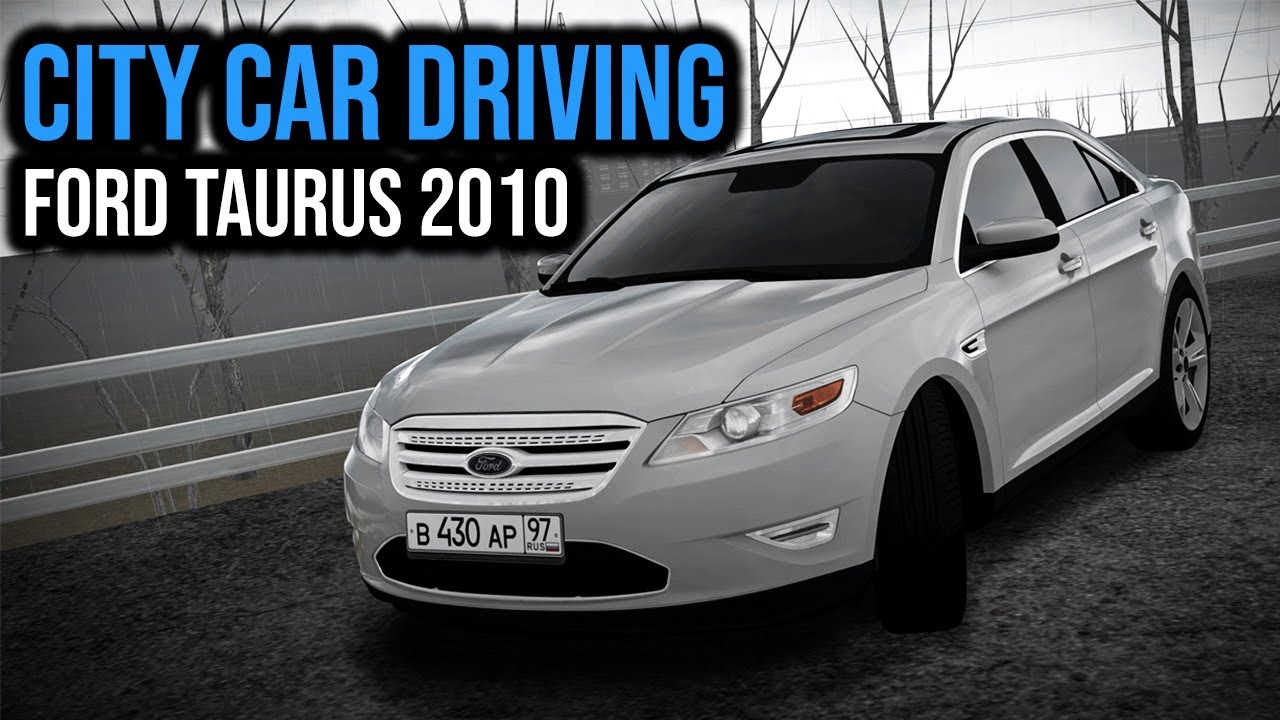 City Car Driving - Ford Taurus 2010 - Custom SOUND | + Download [LINK] | 1080p & G27