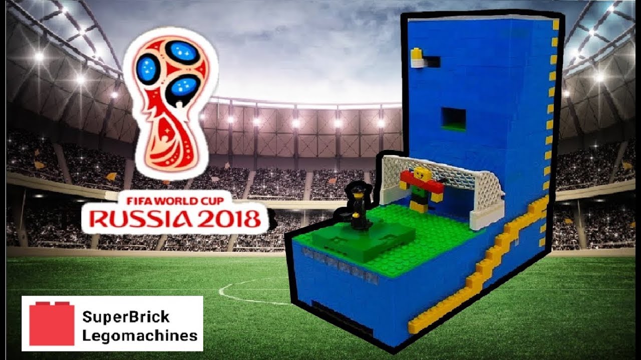 LEGO FOOTBALL ARCADE MACHINE| WITH MOVING GOAL KEEPER