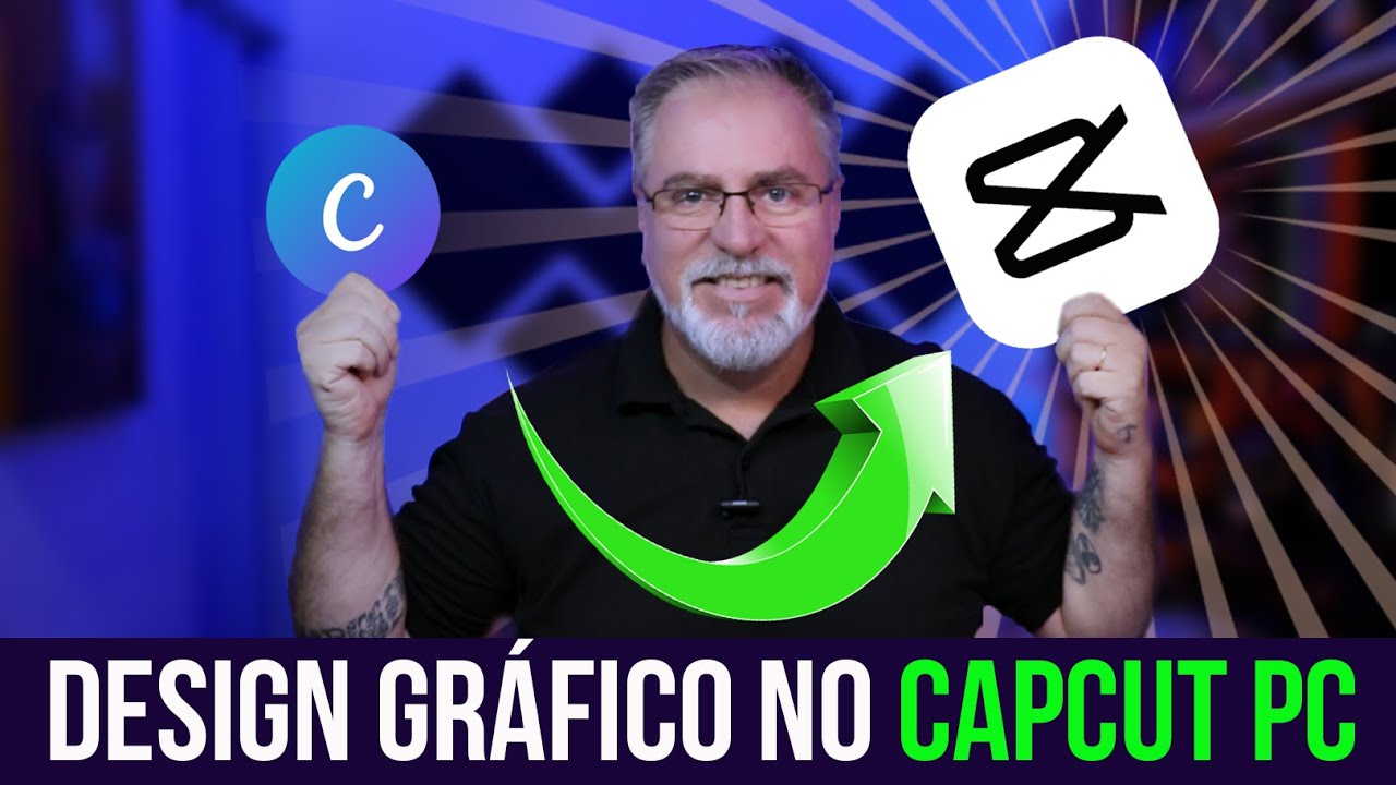 APRENDA a Criar DESIGN GRÁFICO e THUMBNAILS ATRAENTES no CAPCUT para PC | 2024 | Maisvideomundo #239