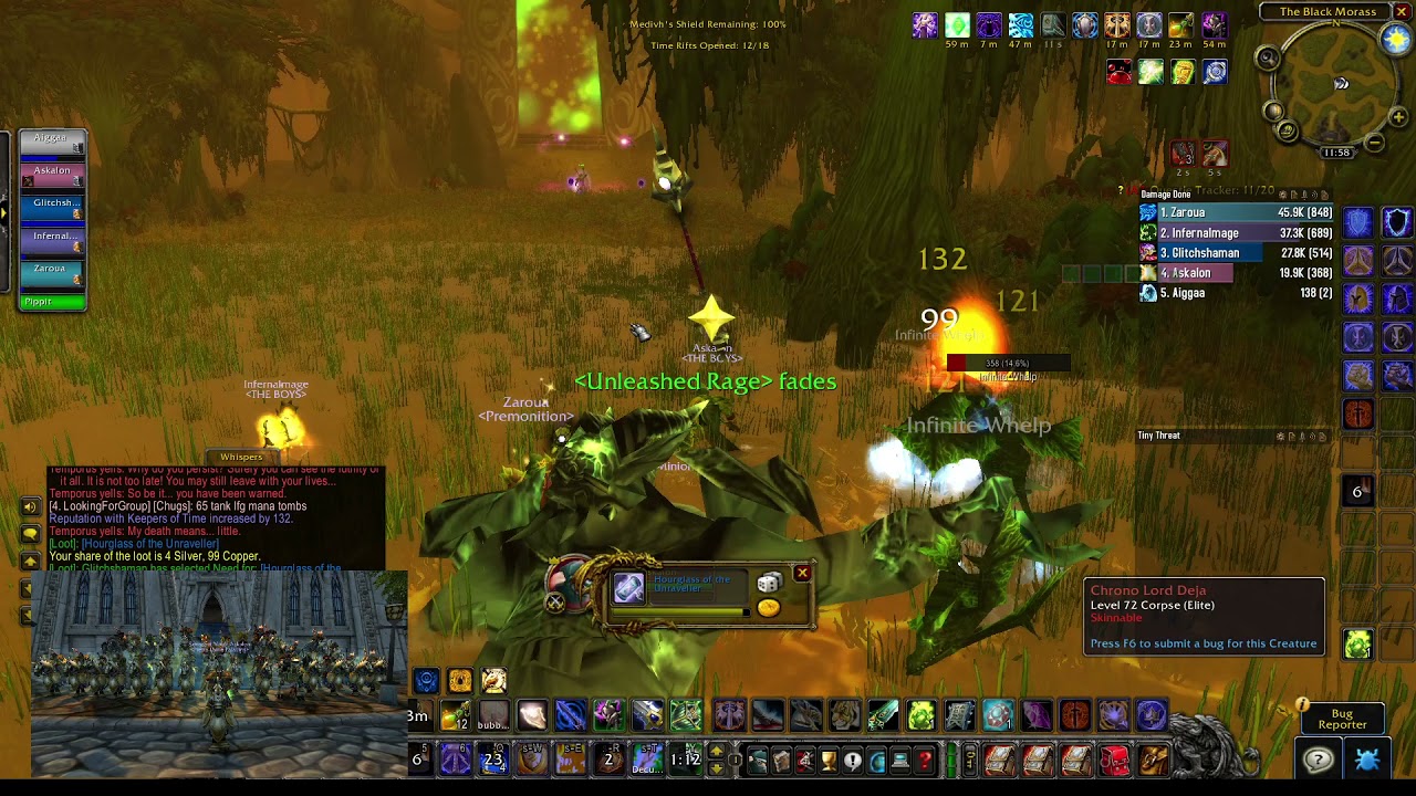 Black Morass - Paladin Tank PoV (TBC Beta)