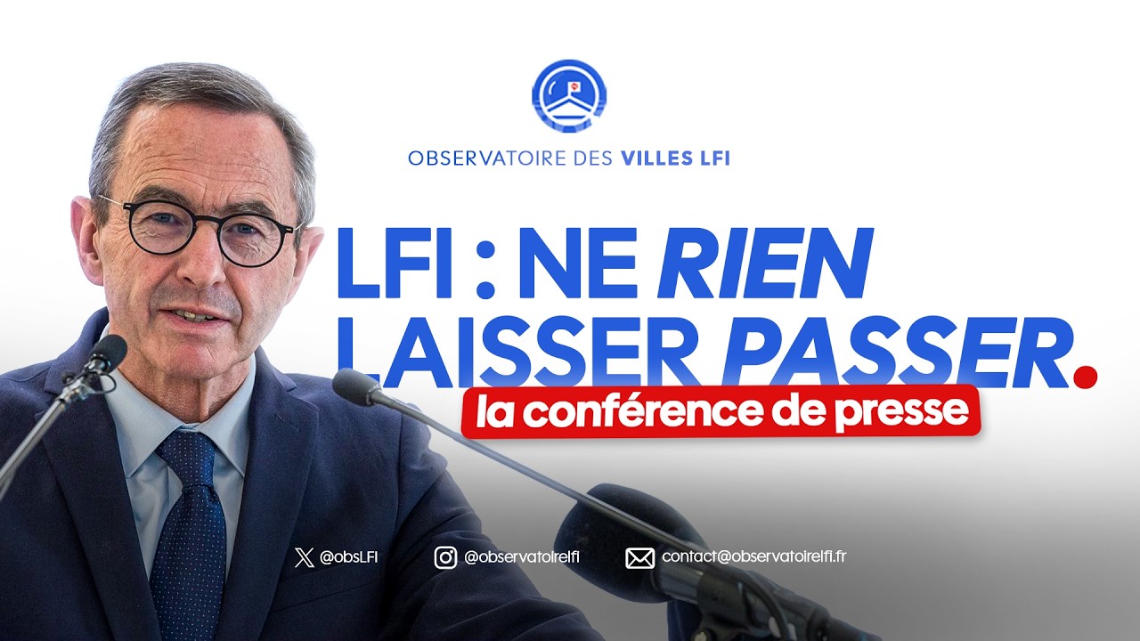 Observatoire des Villes LFI - La conf&eacute;rence de presse
