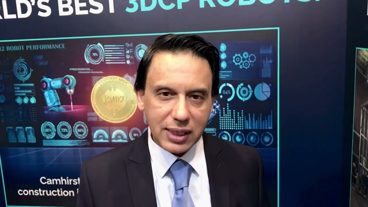Camhirst 3DCP at the Crypto Expo Dubai 2023