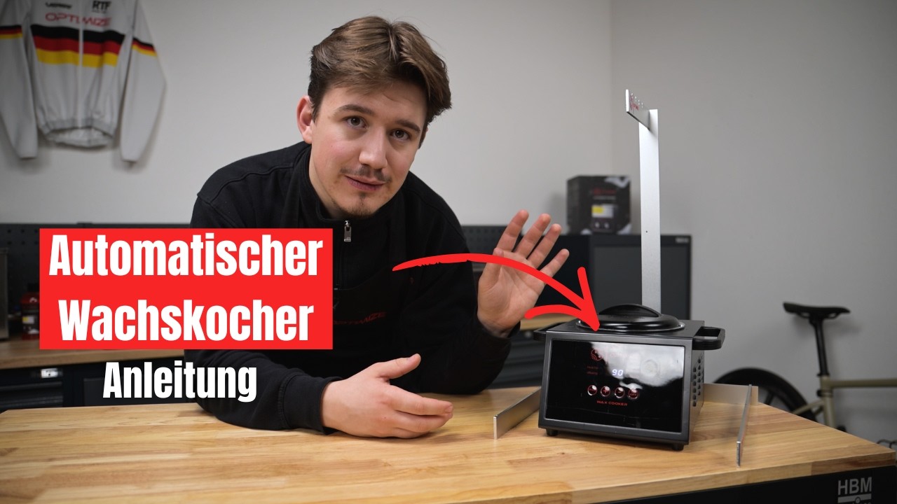 Unser Automatischer Wachskocher erkl&auml;rt: So wachst du Fahrradketten unkompliziert