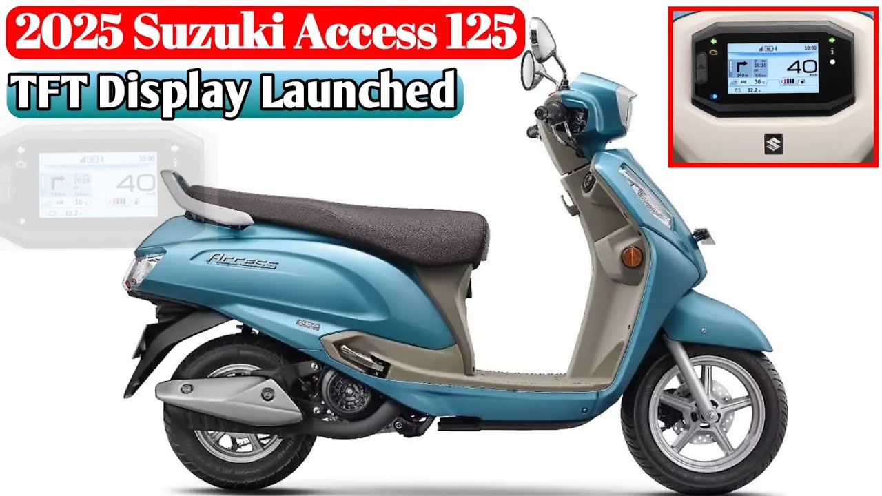 2025 Suzuki Access 125 Launched With New TFT Display & Colour 💥 All Spec, Features & Price ??
