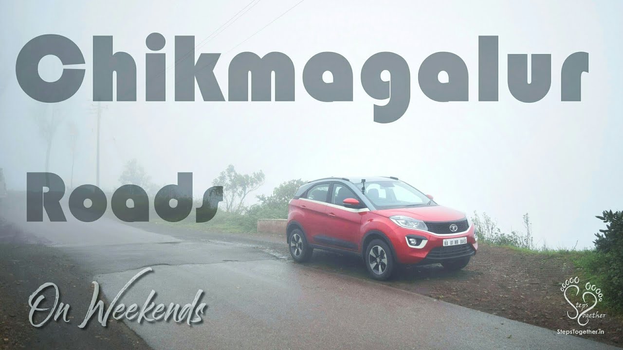 Chikmagalur hill roads and weekend traffic at chikmagalur