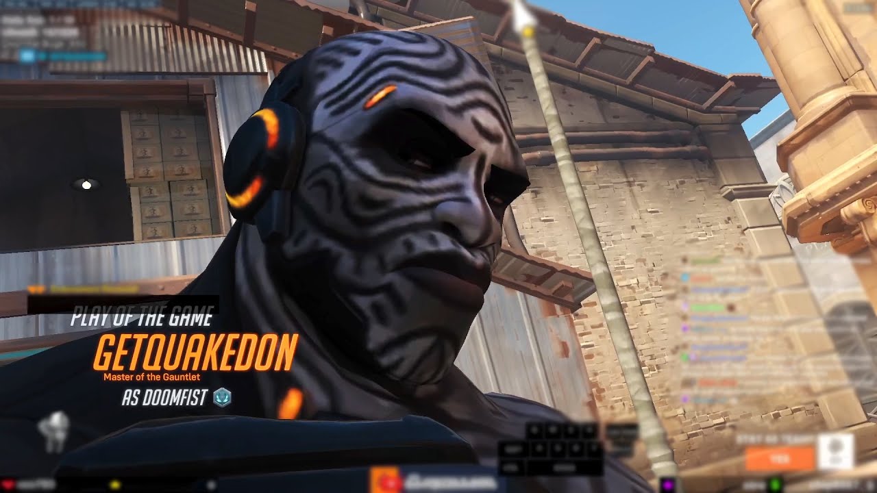 GETQUAKEDON DOOMFIST ONE TRICK - OVERWATCH 2 SEASON 11