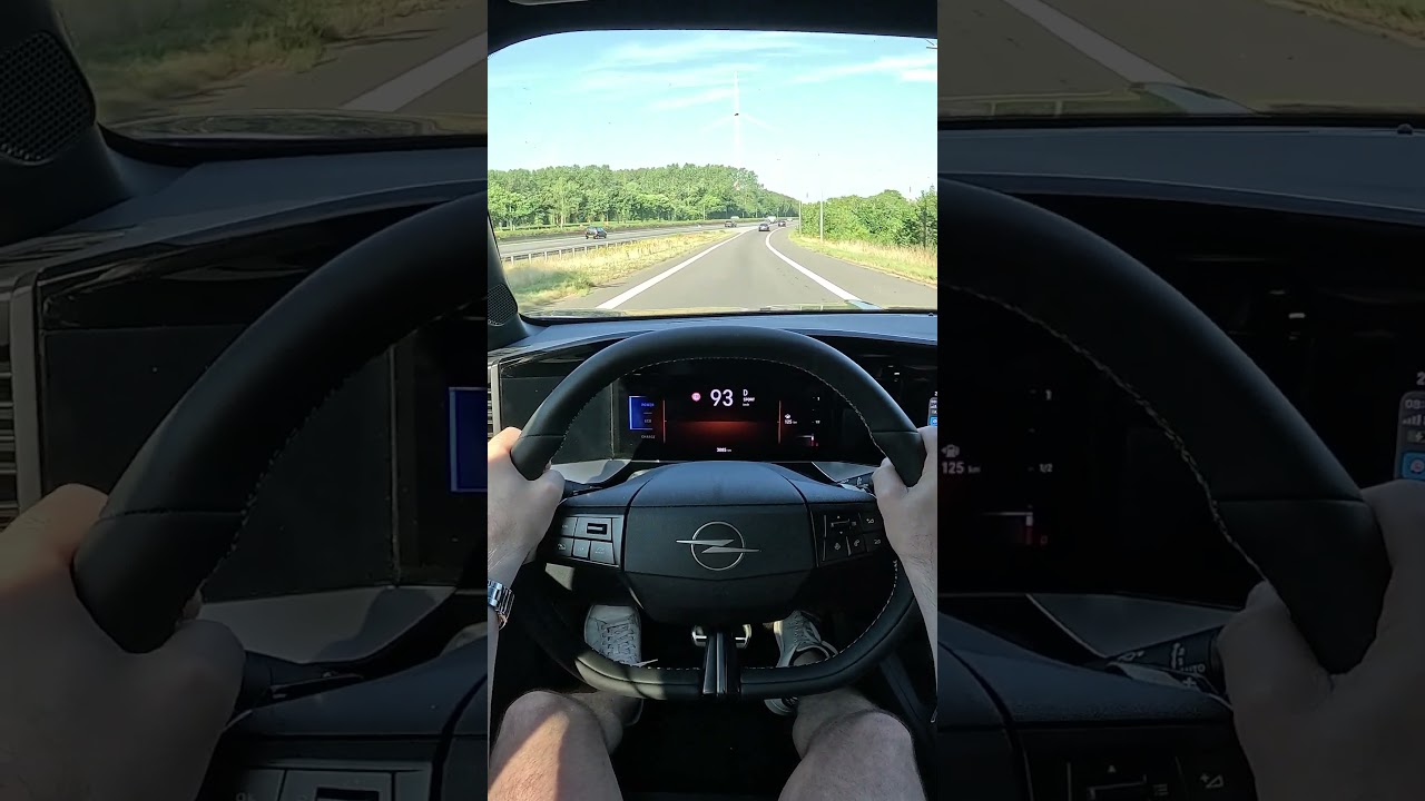 Opel Mokka Hybrid 2025 acceleration 0&ndash;120 | Sport mode | 1.2 Turbo 145 hp