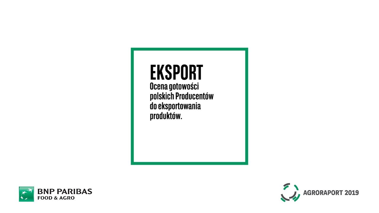 Ocena gotowości polskich Producent&oacute;w do eksportowania produkt&oacute;w.