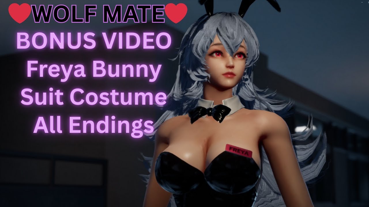 Wolf Mate BONUS | Freya Bunny Suit Outfit Full Story Cutscenes