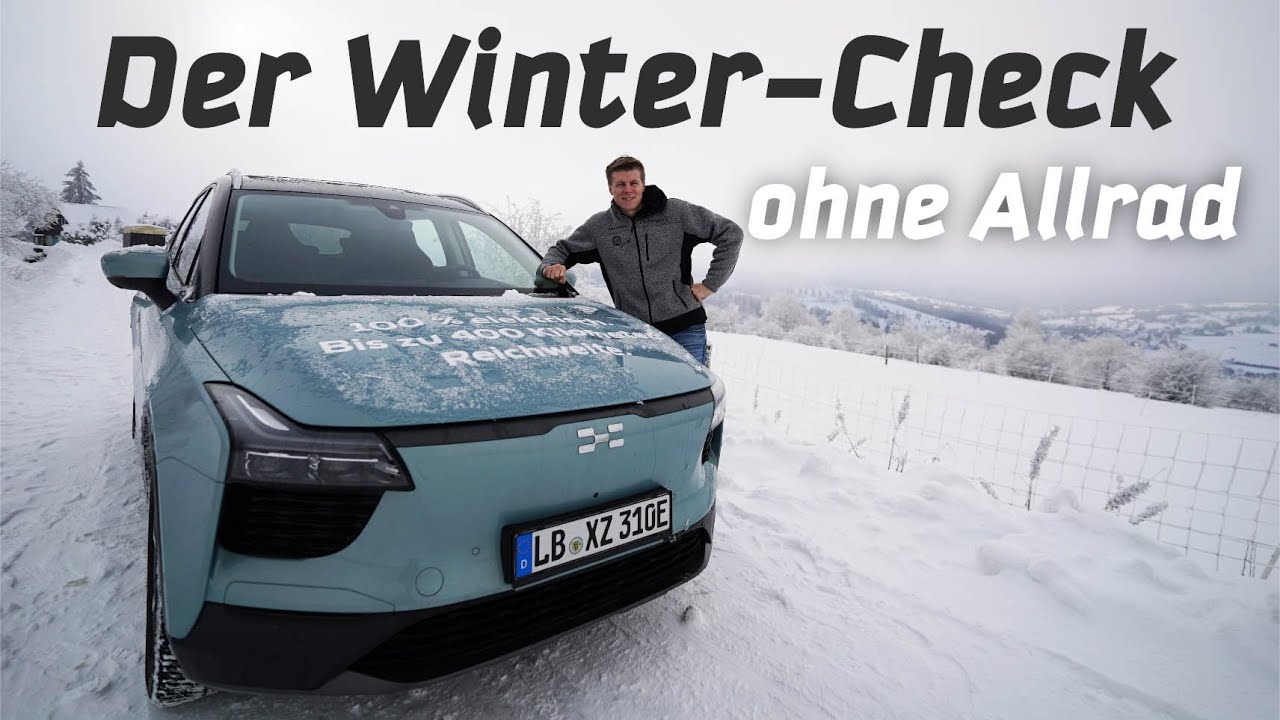 Aiways U5 im Schnee - Winter-Check
