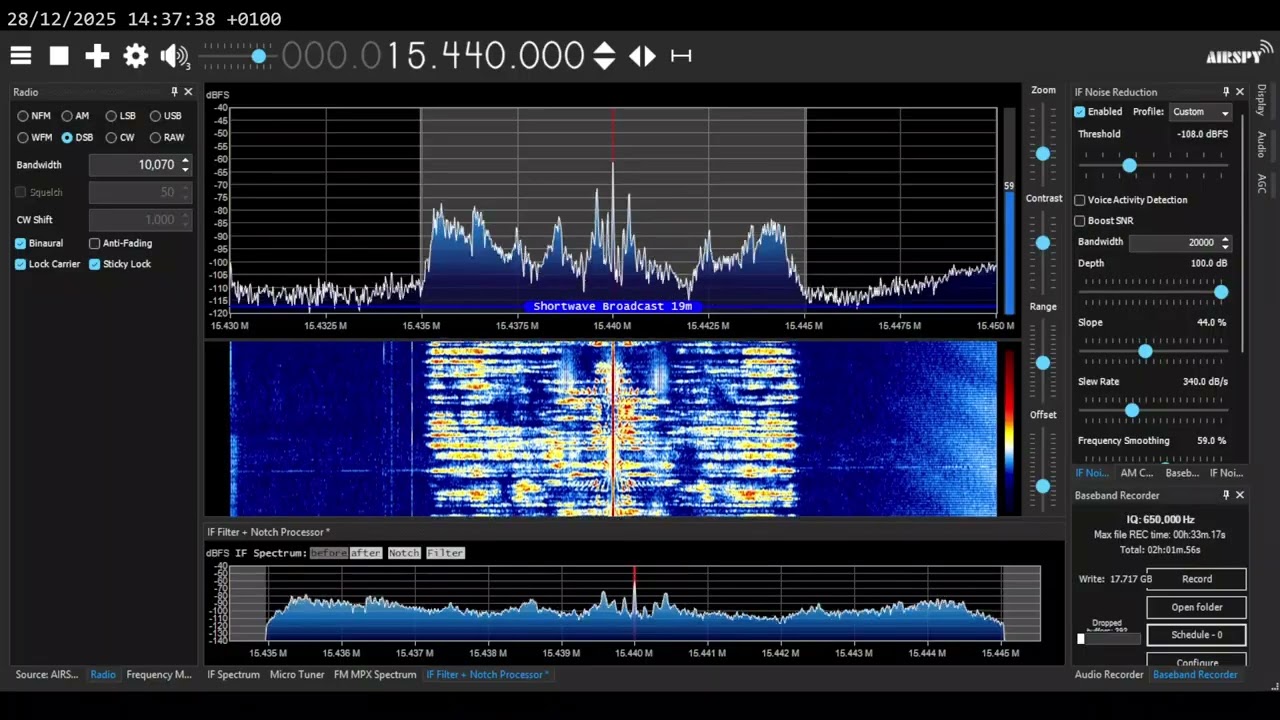 [SW] 15440 kHz - Wavescan via Reach Beyond Australia - ep. NWS891 Polskie Radio history, Dec 28 2025