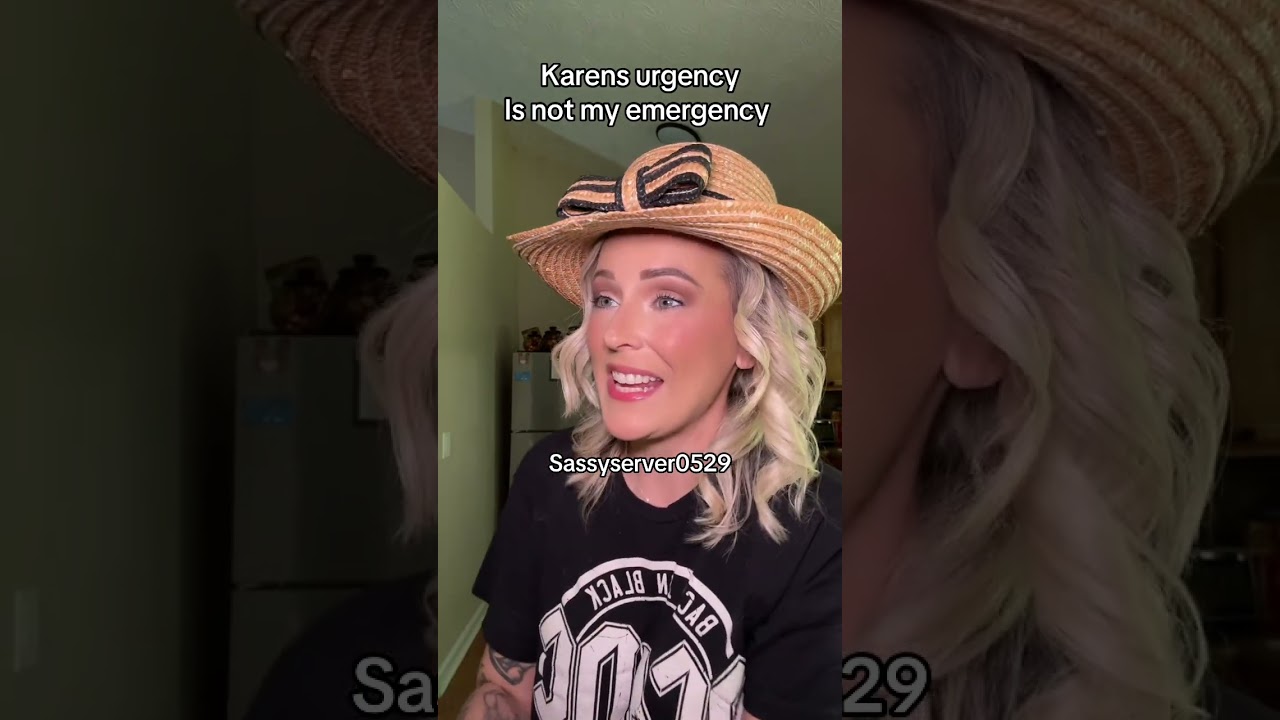 Karens urgency is not my emergency #story #storytime #restaurant #karen 