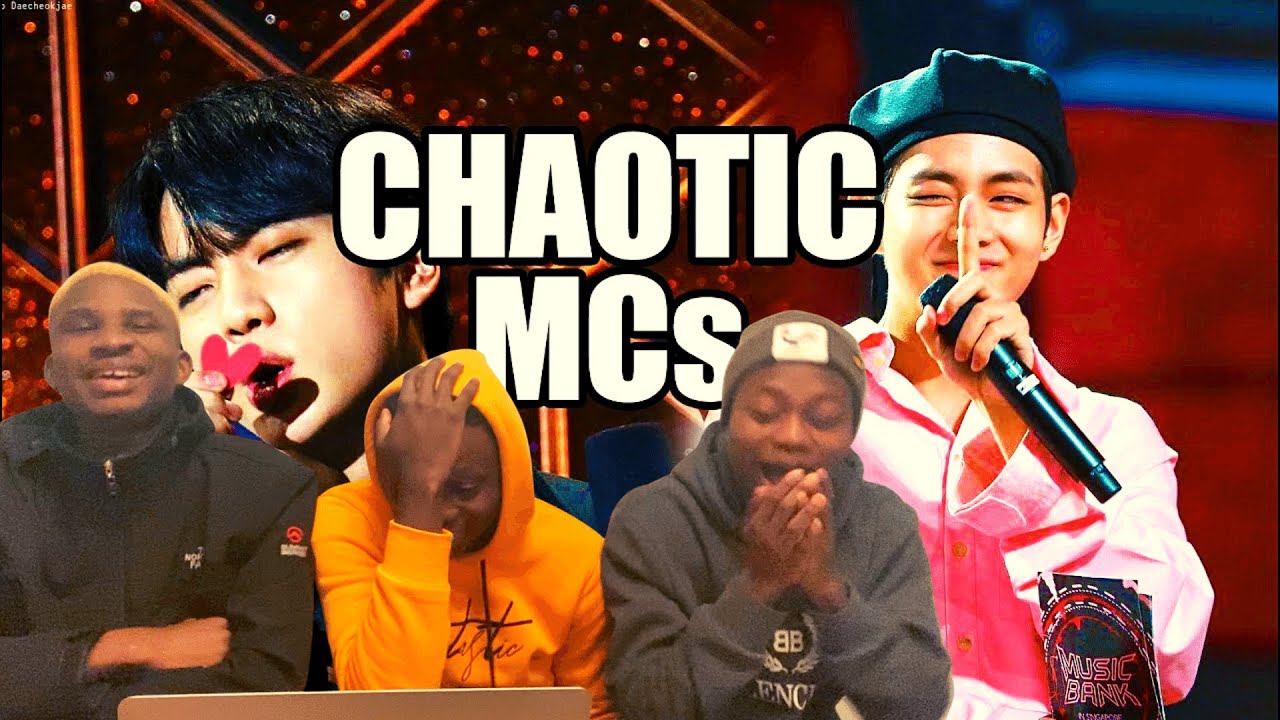 HOW CAN YOU DO THESE ON LIVE SHOWS?! REACTION TO BTS BEING CHAOTIC MCS