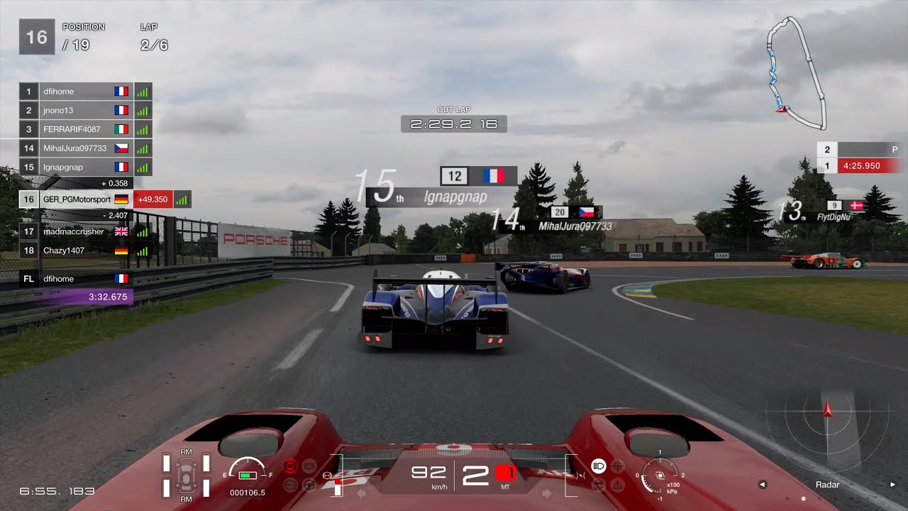 Gran Turismo™SPORT | Daily Race | Le Mans | Nissan GT-R LM NISMO | Onboard