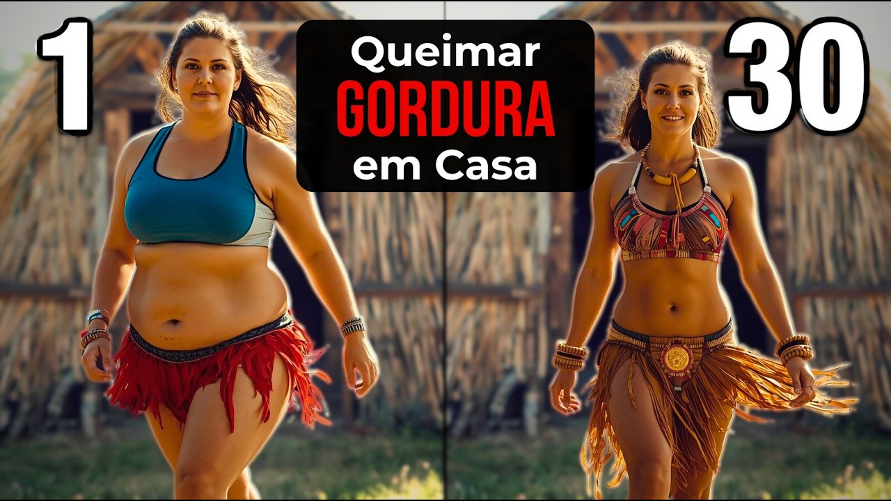 Treino Completo Para Queimar Gordura e Afinar a Cintura em Casa