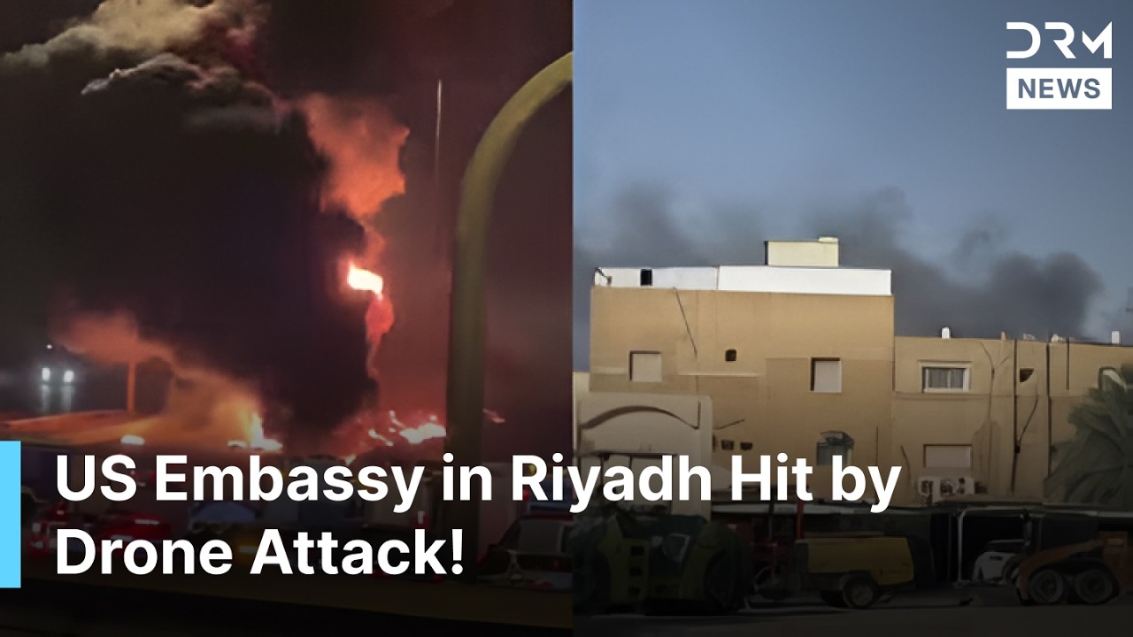 BREAKING NEWS: US Embassy in Riyadh Targeted in Drone Attack, Saudi Arabia Confirms | AH1Z