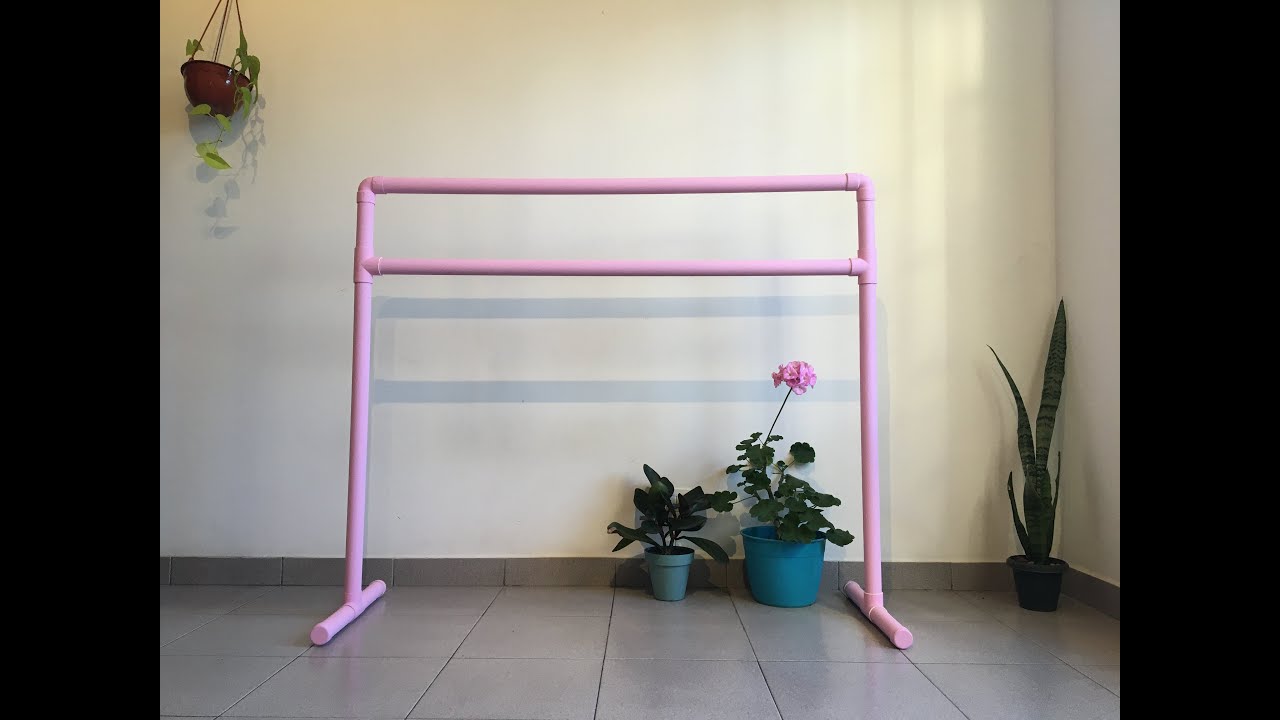 Cómo hacer tu propia barra de ballet en casa- DIY