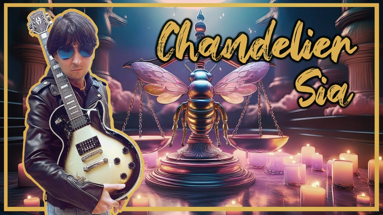 Sia - Chandelier (electric guitar cover with Epiphone Les Paul Adam Jones artist)