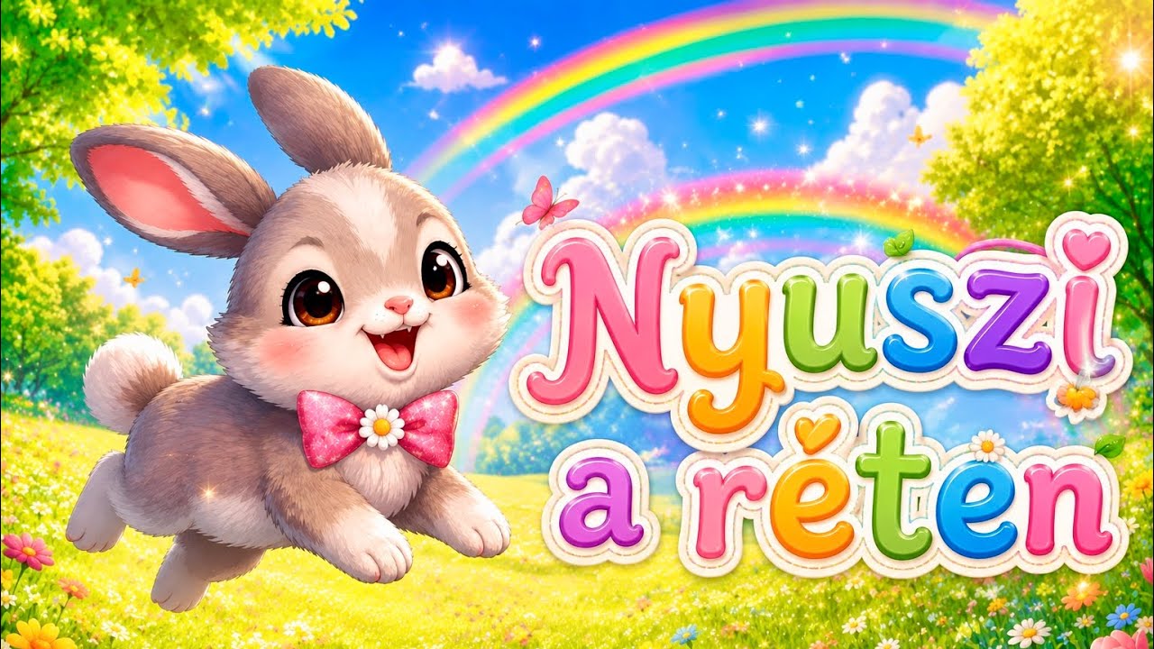 Hopp Hopp Nyuszi! Vidám dal a réten 🐰 @Tanuljunk_dalolva 