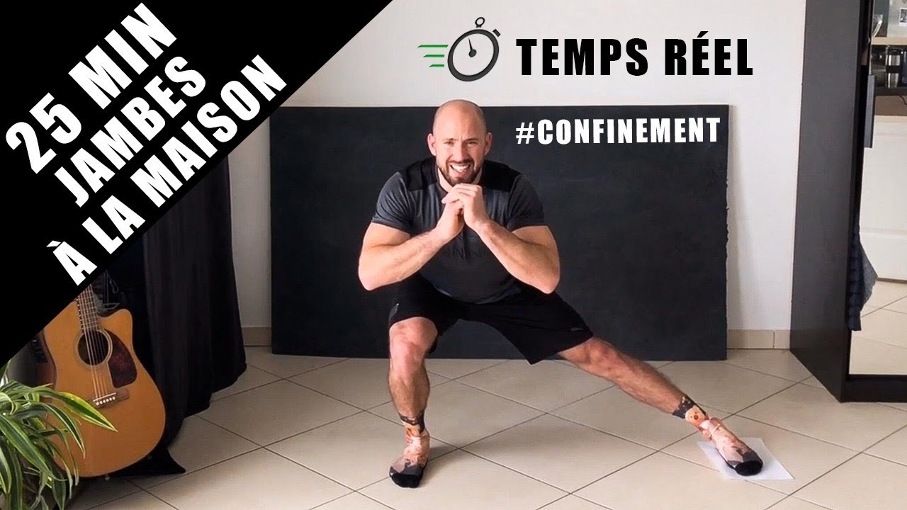 ENTRAÎNEMENT BAS DU CORPS SANS MATERIEL !