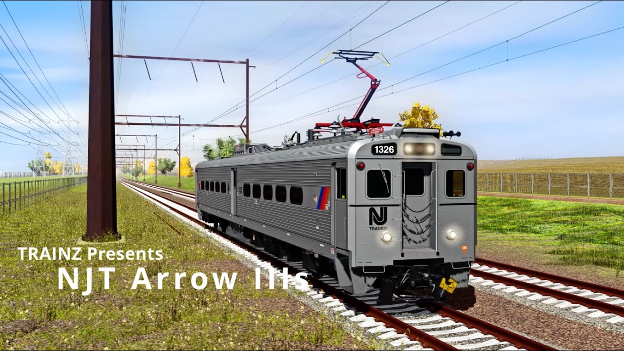 Trainz - NJT GE Arrow IIIs - In Game Preview