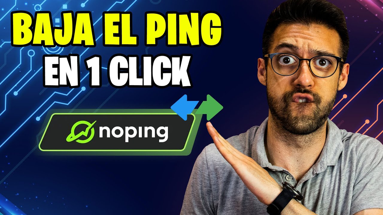 🌐 Cómo OPTIMIZAR y REDUCIR el PING (Test con Fortnite) 🚀 Tutorial Cómo Usar NOPING