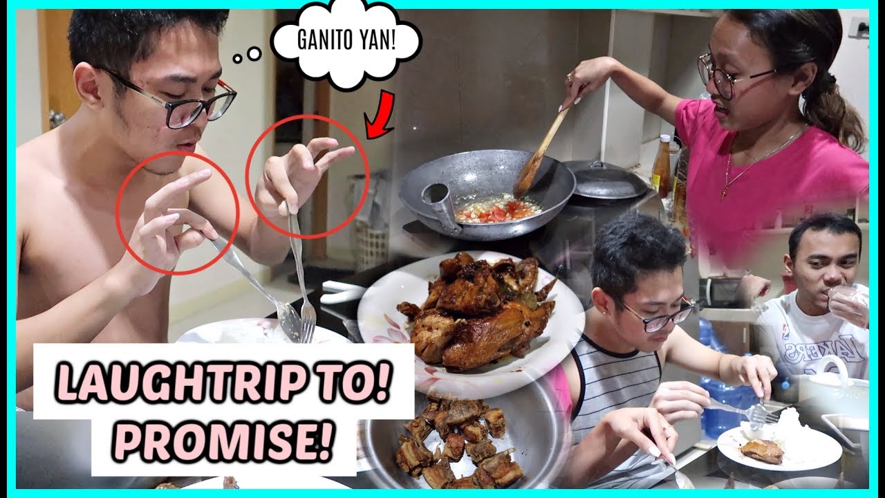 PINAGLUTO KO SILA! ANO ANG MGA REAKSYON! PAANO KUMAIN ANG SOSYAL! PINAS VLOG DAY 8 ❤️ | rhazevlogs