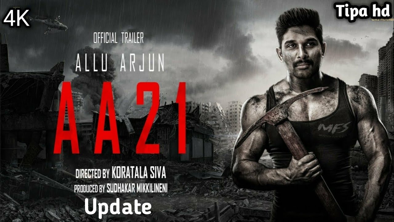 aa21teaser trailer allu arjun | aa21 trailer hindi | update