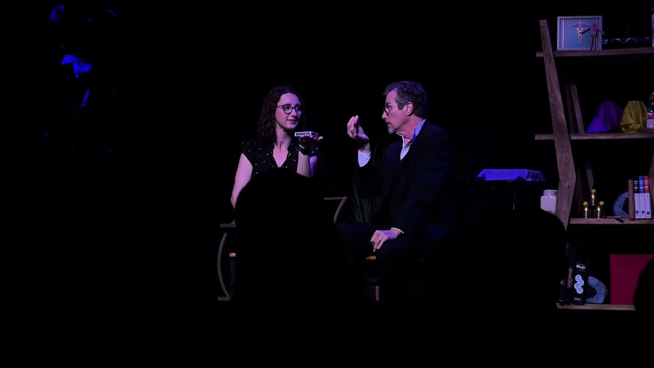 SkyWaitress Shared the Stage with Larry Hass at the Rhapsody Theater in Chicago