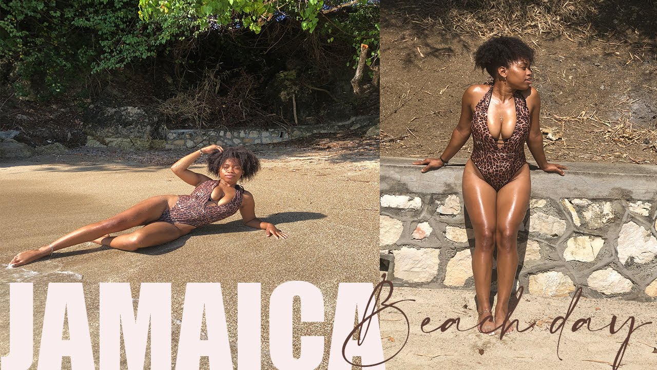 JAMAICA VLOG Beach Day GIRLS TRIP | Kingston to St. Thomas