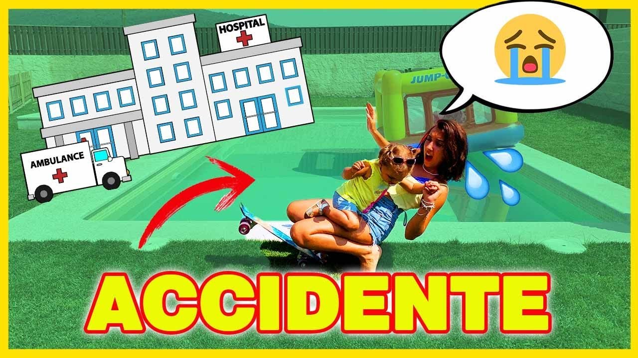 😥 ACCIDENTE EN PATINETE 💥 NOA y BEBÉ GISELA La LÍAN 😭 VLOGS DIARIOS FAMILIA