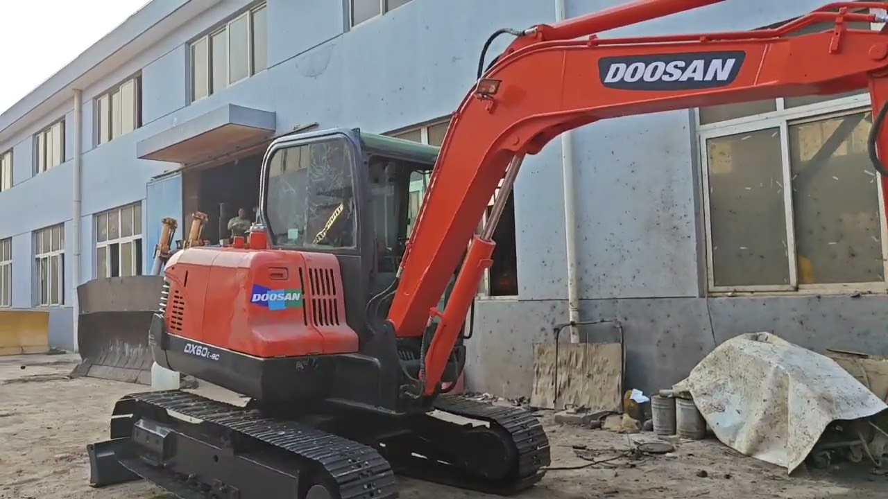 Used excavator Doosan DX60 for sale#excavator #doosanexcavators