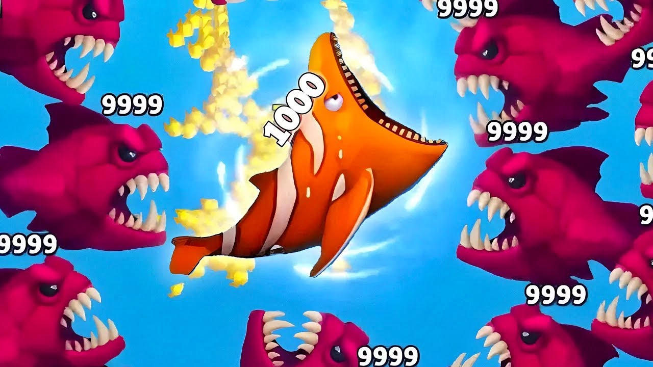 Fishdom 🐠 Red Monster Fish Attack 🔥 Fishdom Ads New Update 😯 Rescue Clownfish 🥶