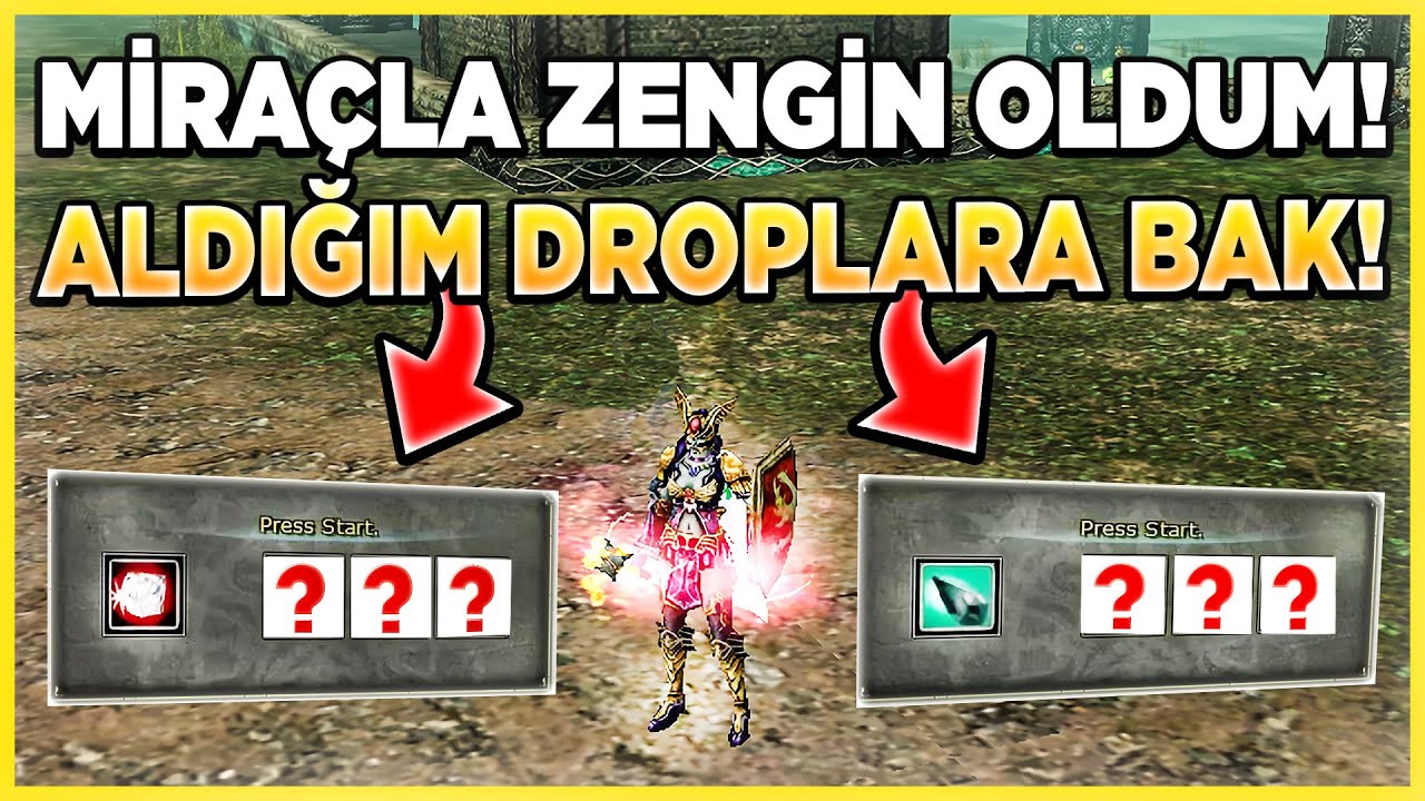 MİRAÇ SAYESİNDE ZENGİN OLDUM! 🤑 ALDIĞIM DROPLARA BAK! 😯🔥| Knight Online Zero #33
