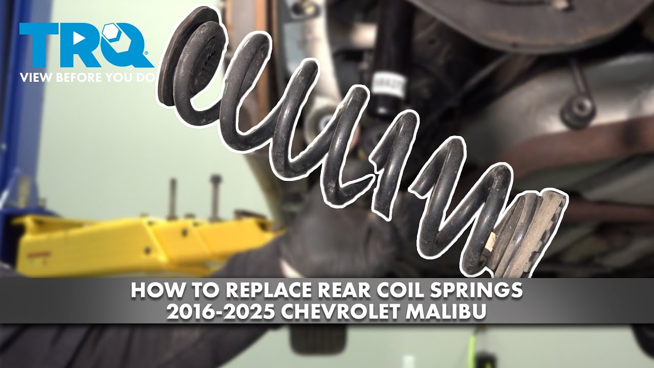 How to Replace Rear Coil Springs 2016-2025 Chevrolet Malibu