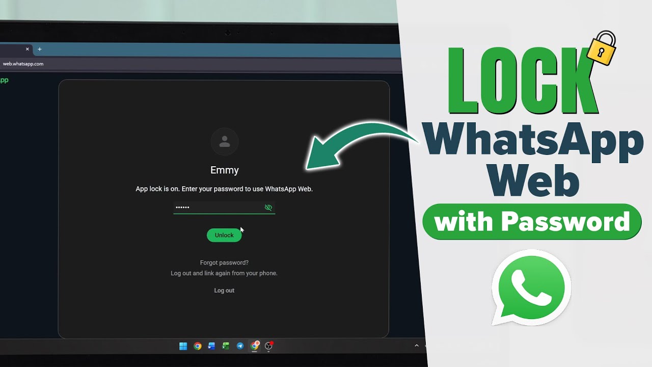 How to Lock WhatsApp Web with Password! [2026]