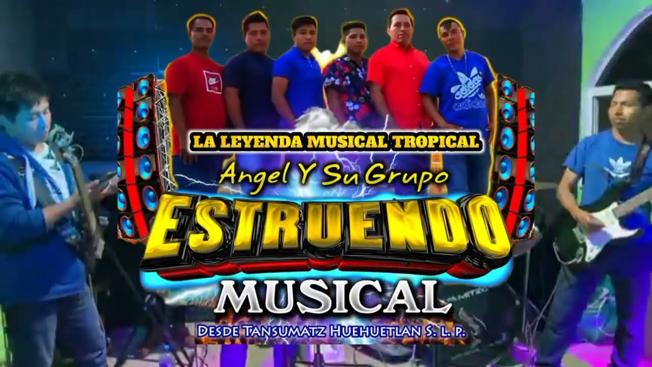 Ángel y Su Grupo Estruendo Musical. de Tandzumadz Huehuetlan SLP.
