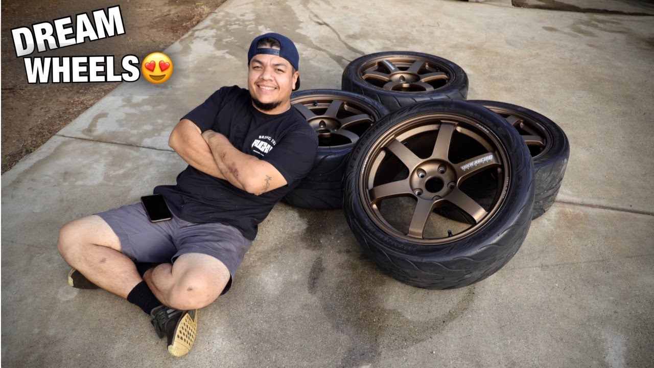 MY TOYOTA CHASER GETS NEW WHEELS!