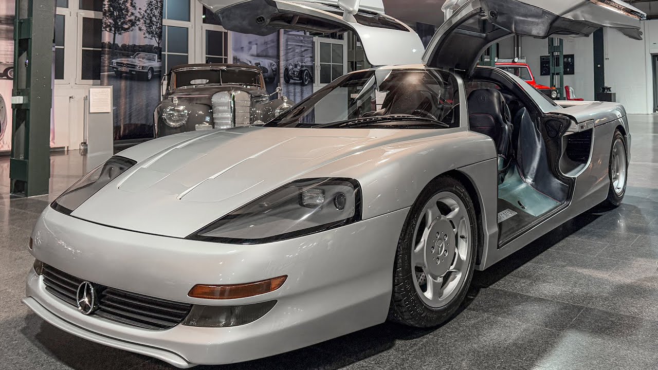 RAREST Mercedes EVER! 😳 Mercedes V12 HYPERCAR Concept C112! Interior Exterior Review 4K