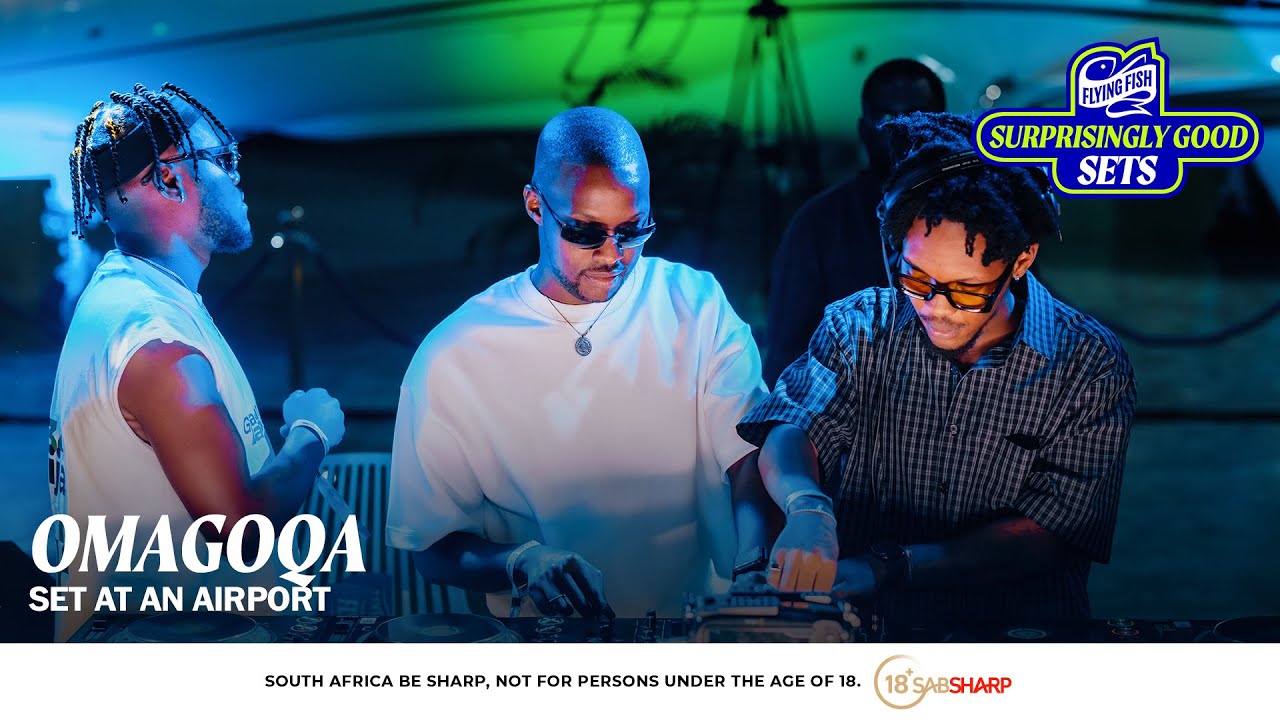 OMAGOQA | Flying Fish Surprisingly Good Sets (Gqom Mix 2025) in a Hangar at Lanseria Airport