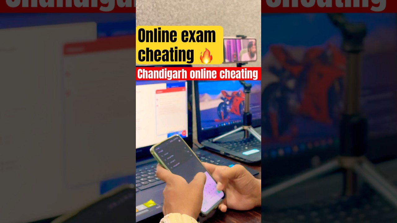 CHEATING in online exam || Tips and tricks ||  #cheating #online #shorts
