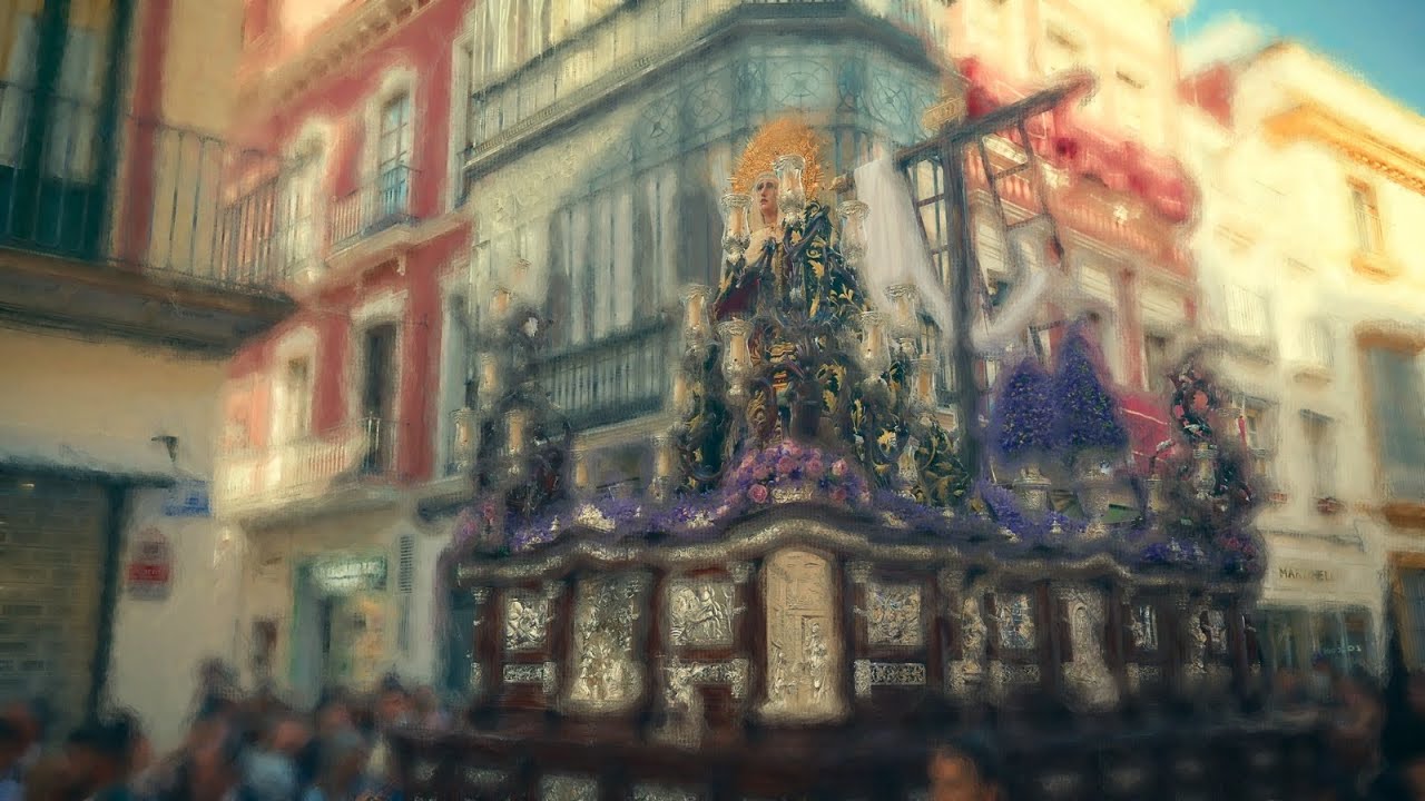 4K ᴴᴰᴿ / La Soledad (San Buenaventura), Semana Santa de Sevilla 2025