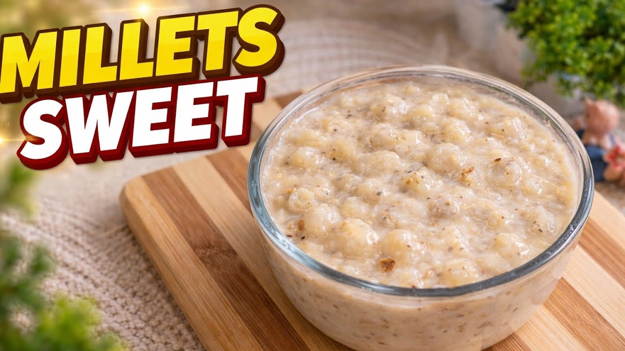 कंगनी से बनाएं झटपट टेस्टी स्वीट रेसिपी😋🥰|| Healthy Foxtail Millet Dessert|Quick Foxtail Millet Re.😋