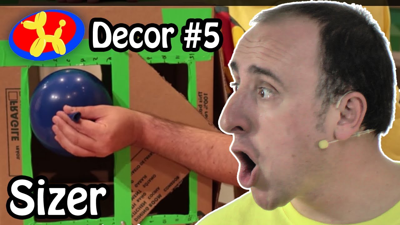 Adjustable Balloon Sizer - Balloon Decor Lessons #5
