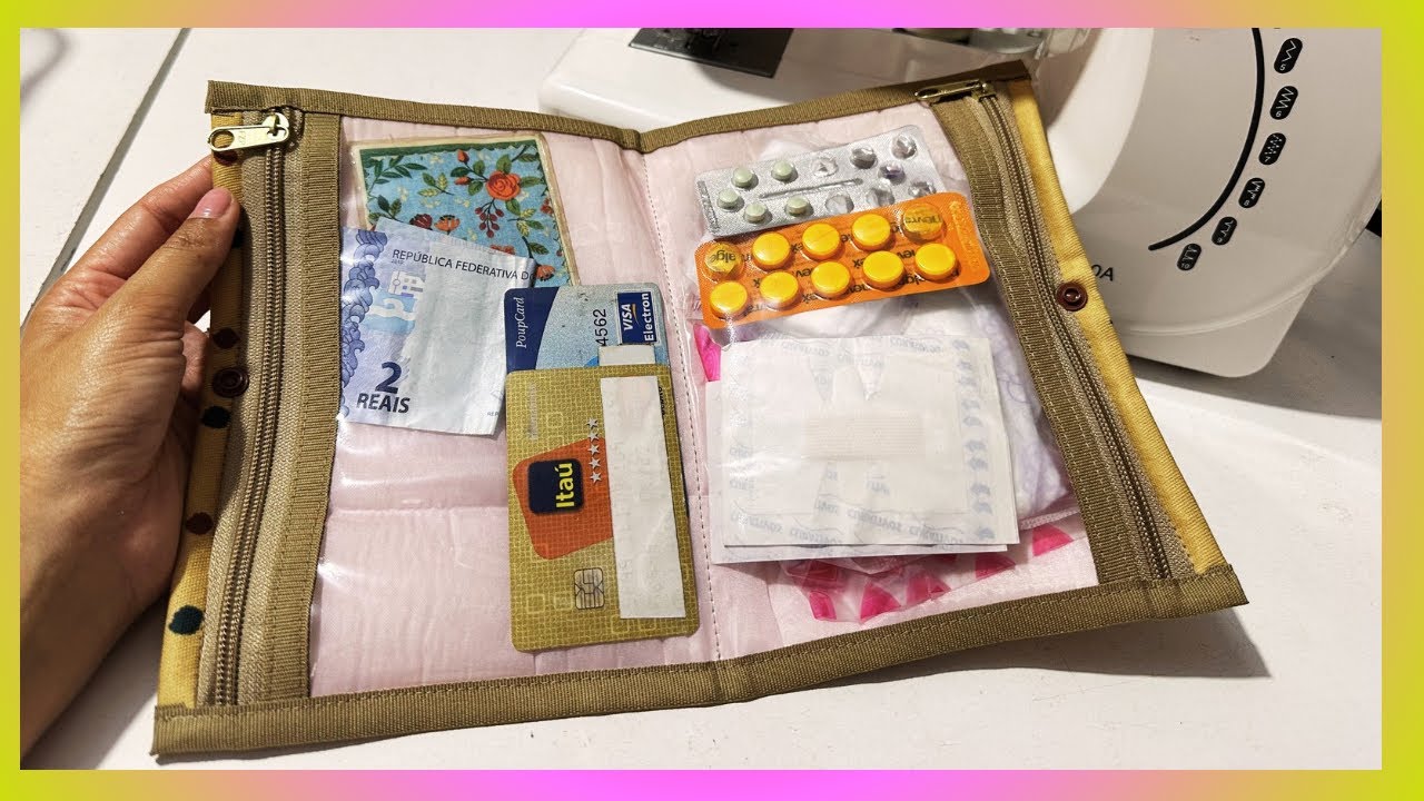 ORGANIZADOR FÁCIL DE FAZER 🌟 CANAL DA ROSA 🌟 COSTURA CRIATIVA 