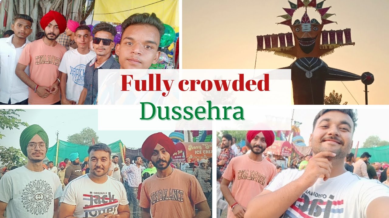 Dussehra te rawan nu kyu agg lgaunde  .. Dehlon. #dussehra #punjabi #india #vlog #souravjoshivlogs